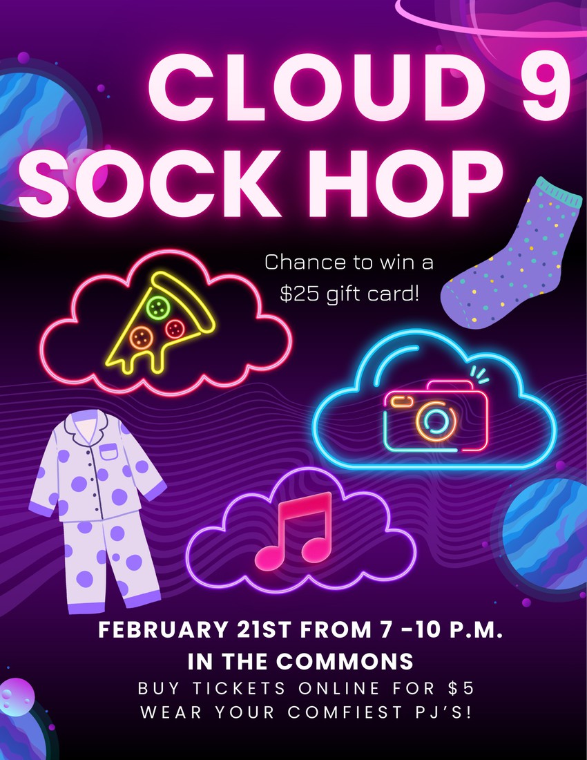 Cloud 9 Sock Hop