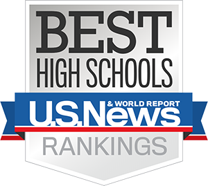Logo for best high schools rankings